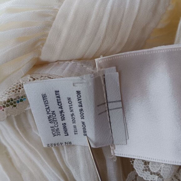 Vintage Dress 9 Gunne Sax Jessica San Francisco Boho Maxi Mexican Spanish Ren - Picture 11 of 11